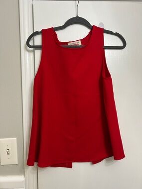 Pants Store Red A-Line Tank Top